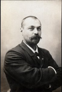 Portrait of Gabriel Bonvalot by French Photographer